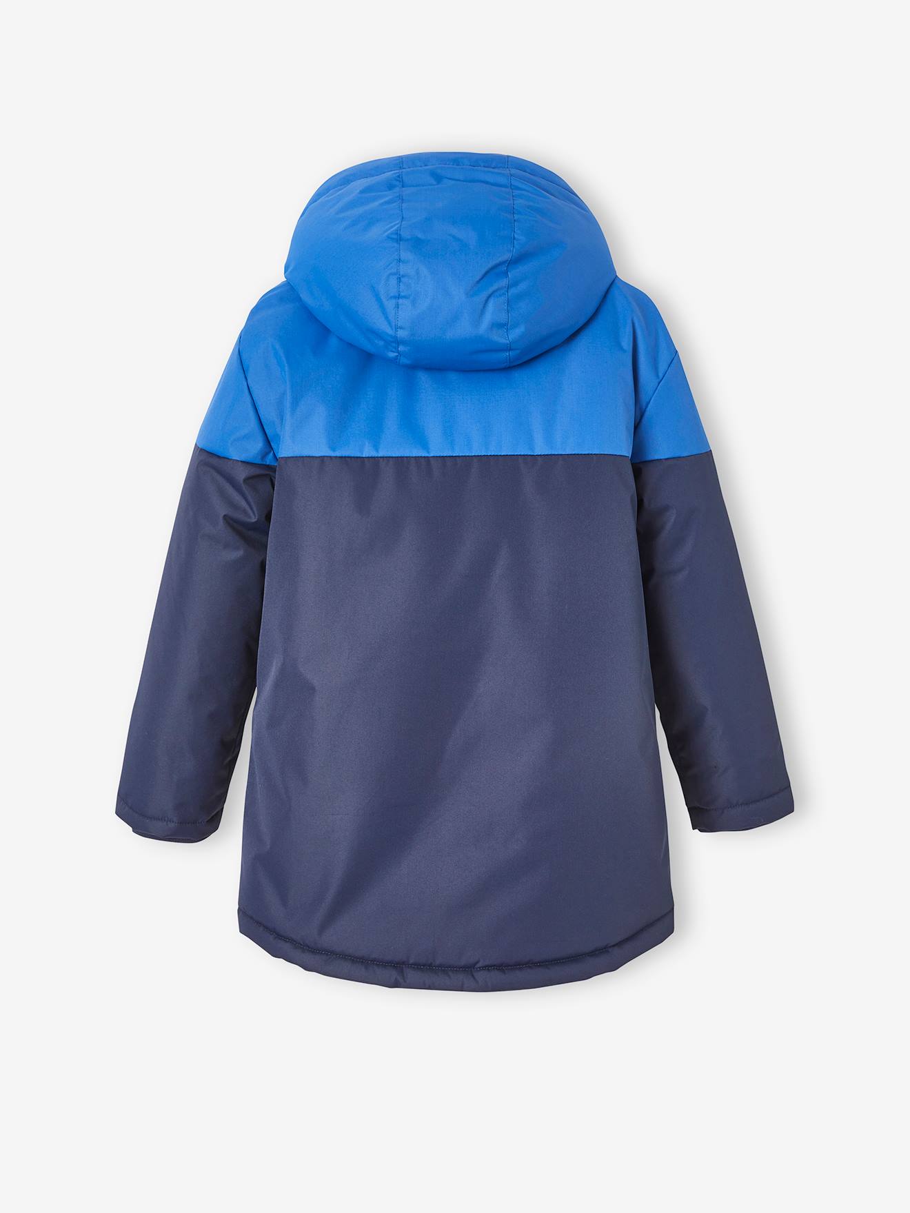 Parka technique à capuche garçon doublée fausse fourrure chaudron