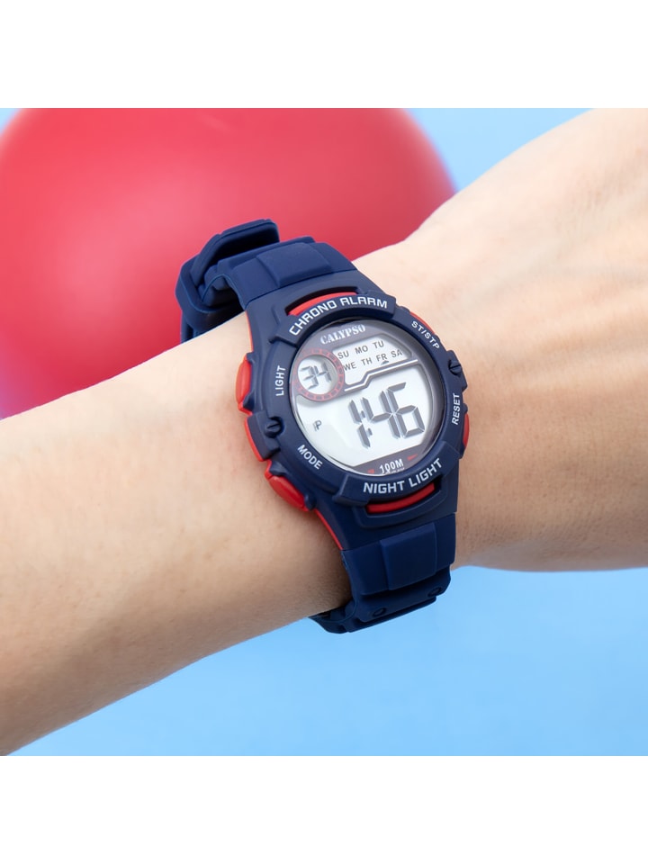 Calypso Digital-Armbanduhr Calypso Junior dunkelblau günstig kaufen onesize