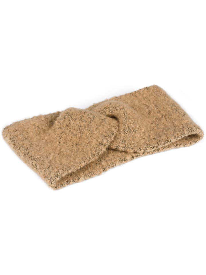 styleBREAKER Feinstrick Stirnband in Braun günstig kaufen onesize