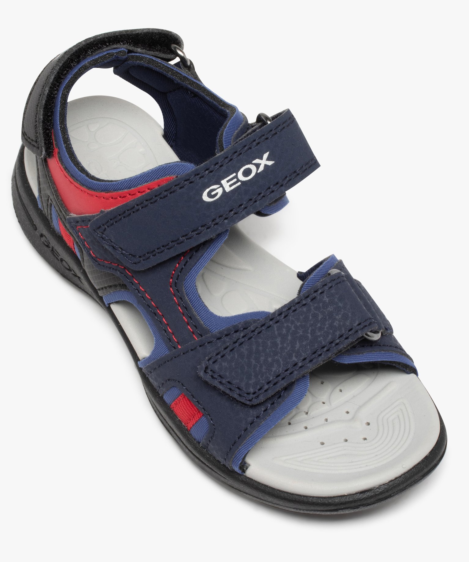 Sandales sport Garçon multicolores à brides scratch - Geox marine | GEMO