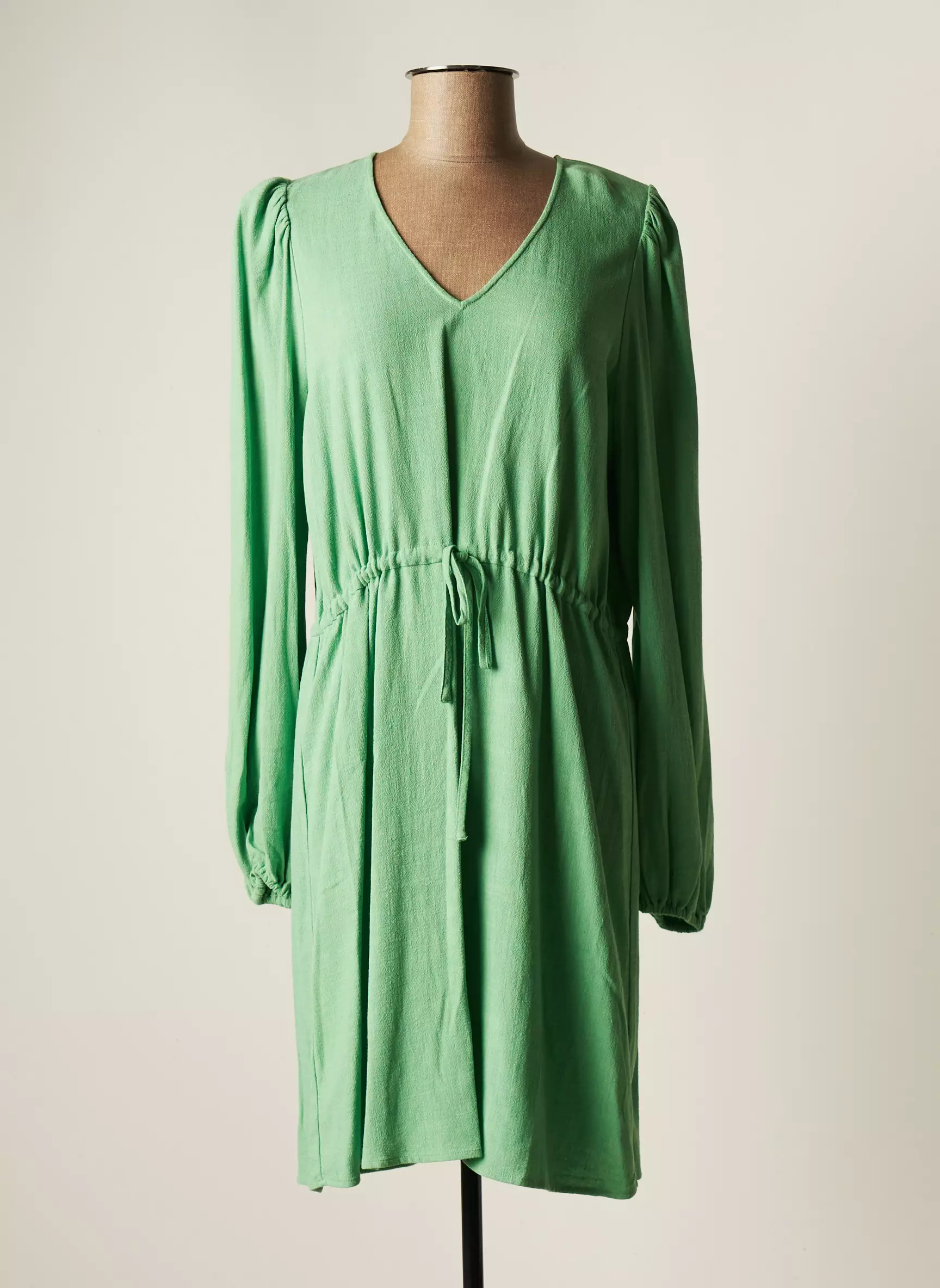 Selected Robes Mi Longues Femme couleur vert