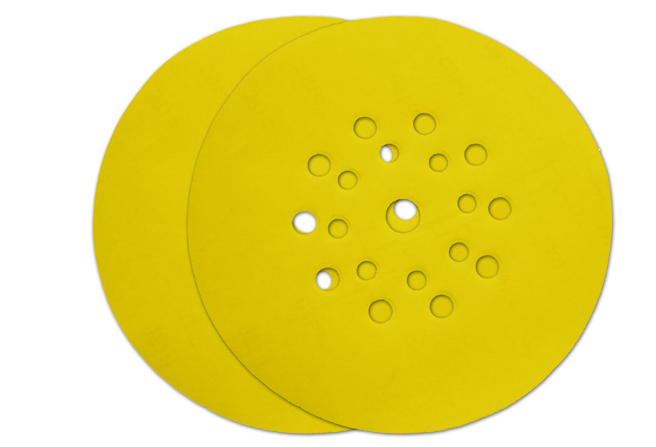TECMIX MULTILOCH KLETT-SCHLEIFPAPIER P40 (25 STK.) - Ø 225MM FÜR HS 1250 / LHS-SERIE