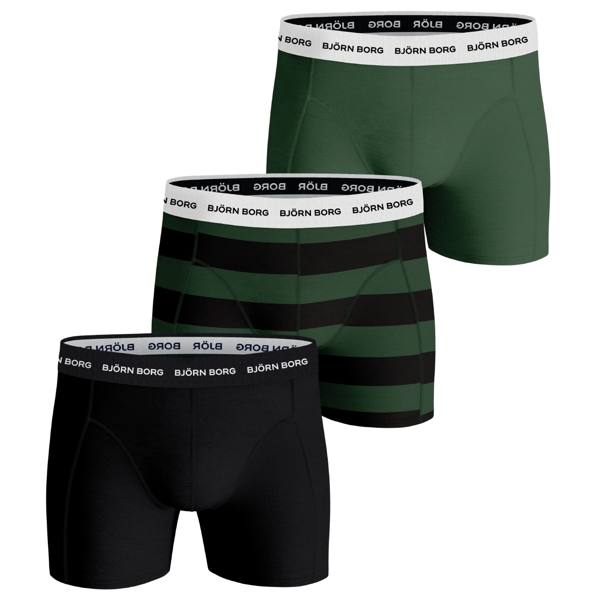Björn Borg Essential Boxer 3er Pack Boxershorts multicolor