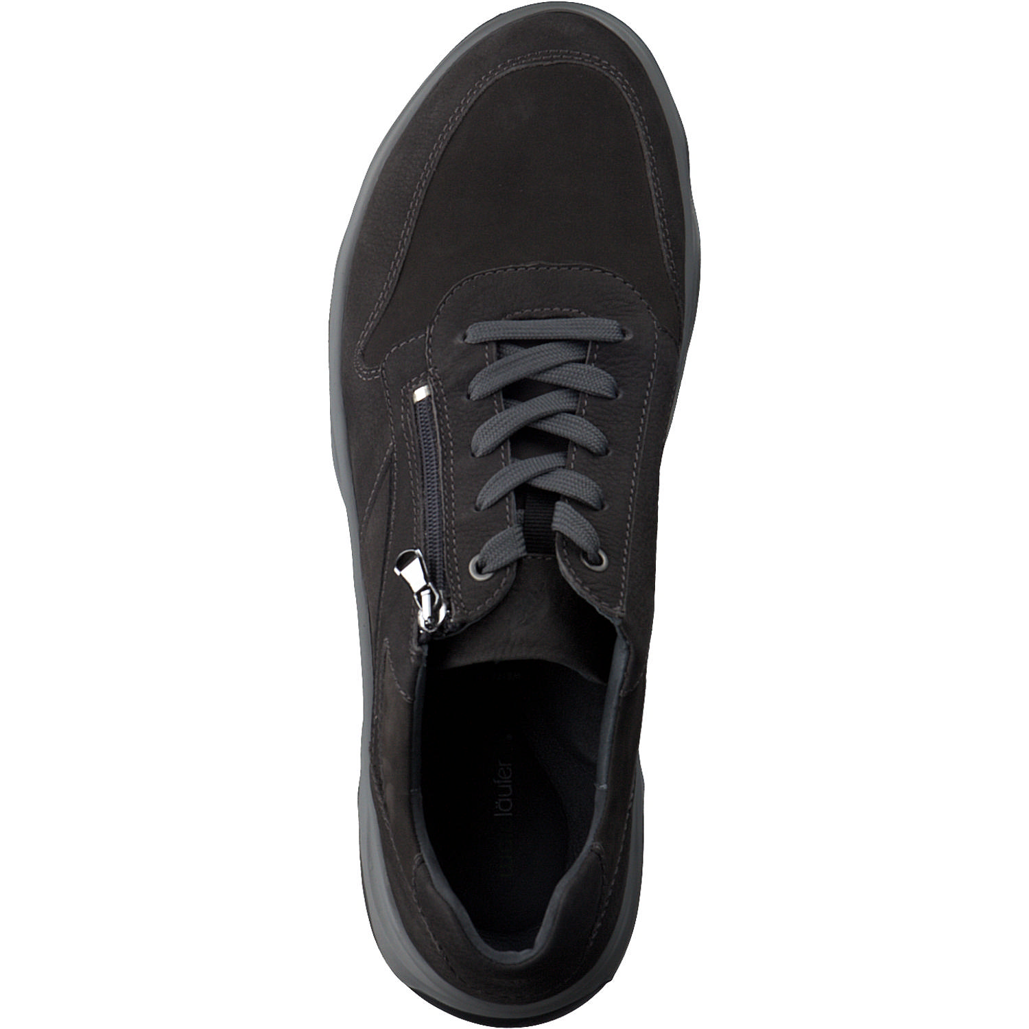 Waldläufer Max 718006, Sneakers Low, Herren, Carbon Schwarz