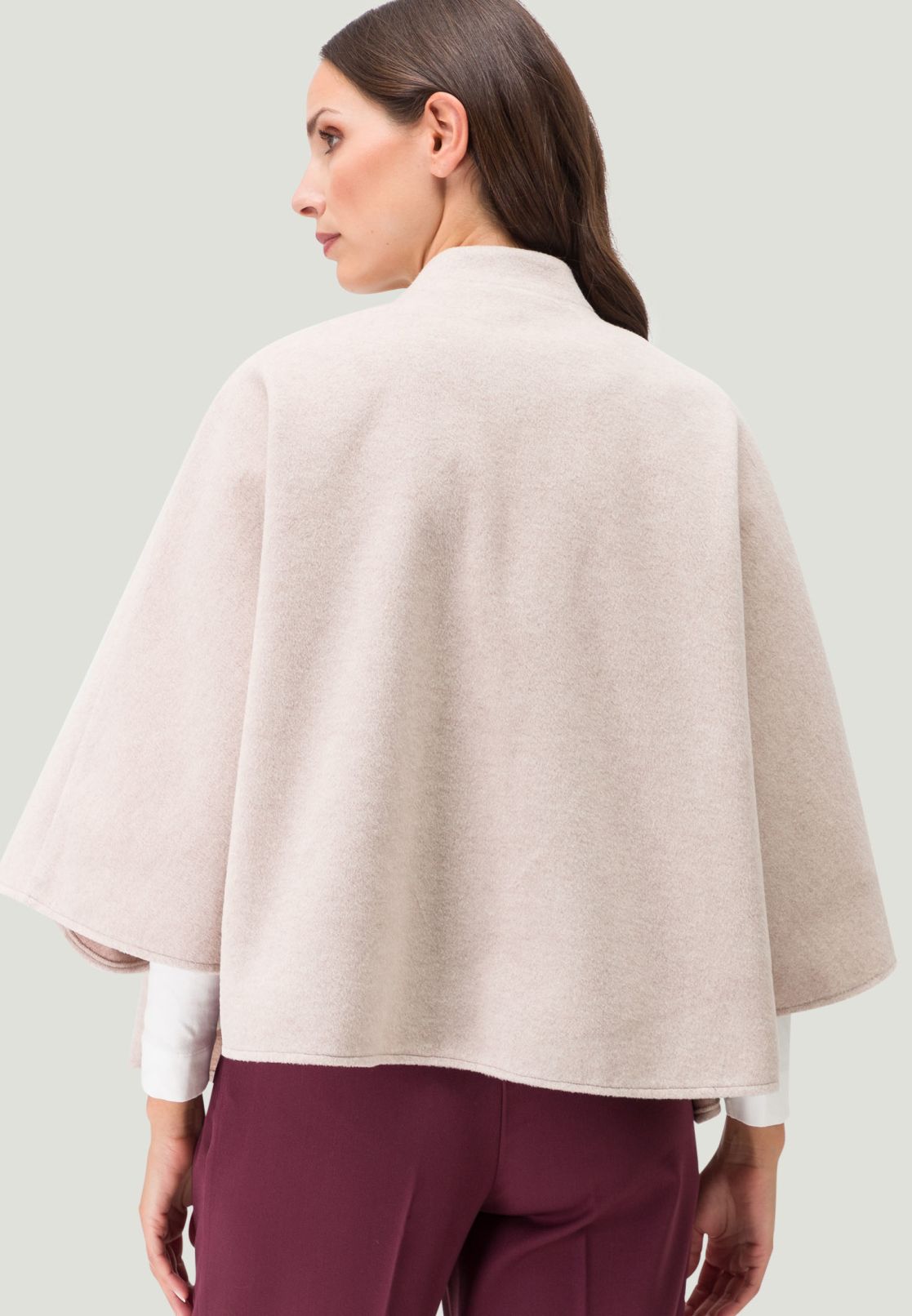 Jacke in Wolloptik