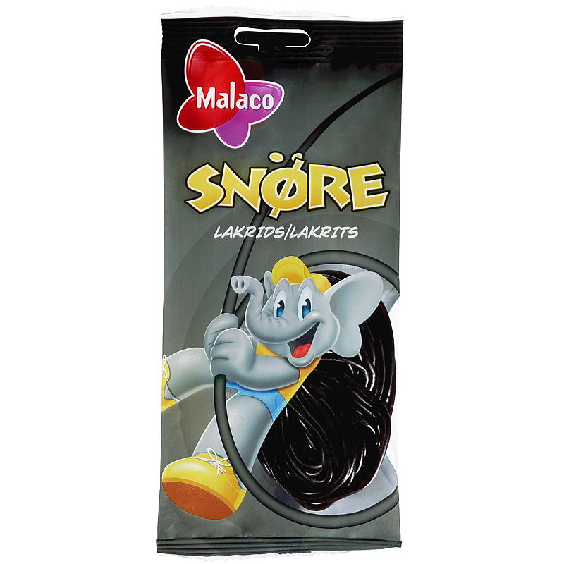 Cloetta Snører 94 g Lakris