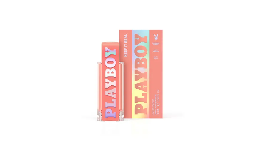 PLAYBOY KEEP IT REAL Eau de Toilette 40 ml