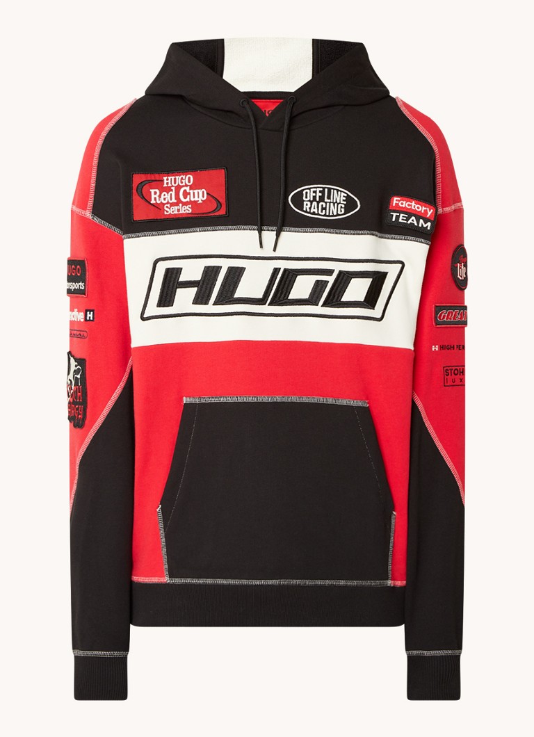 HUGO BOSS Dussels hoodie with logo embroidery