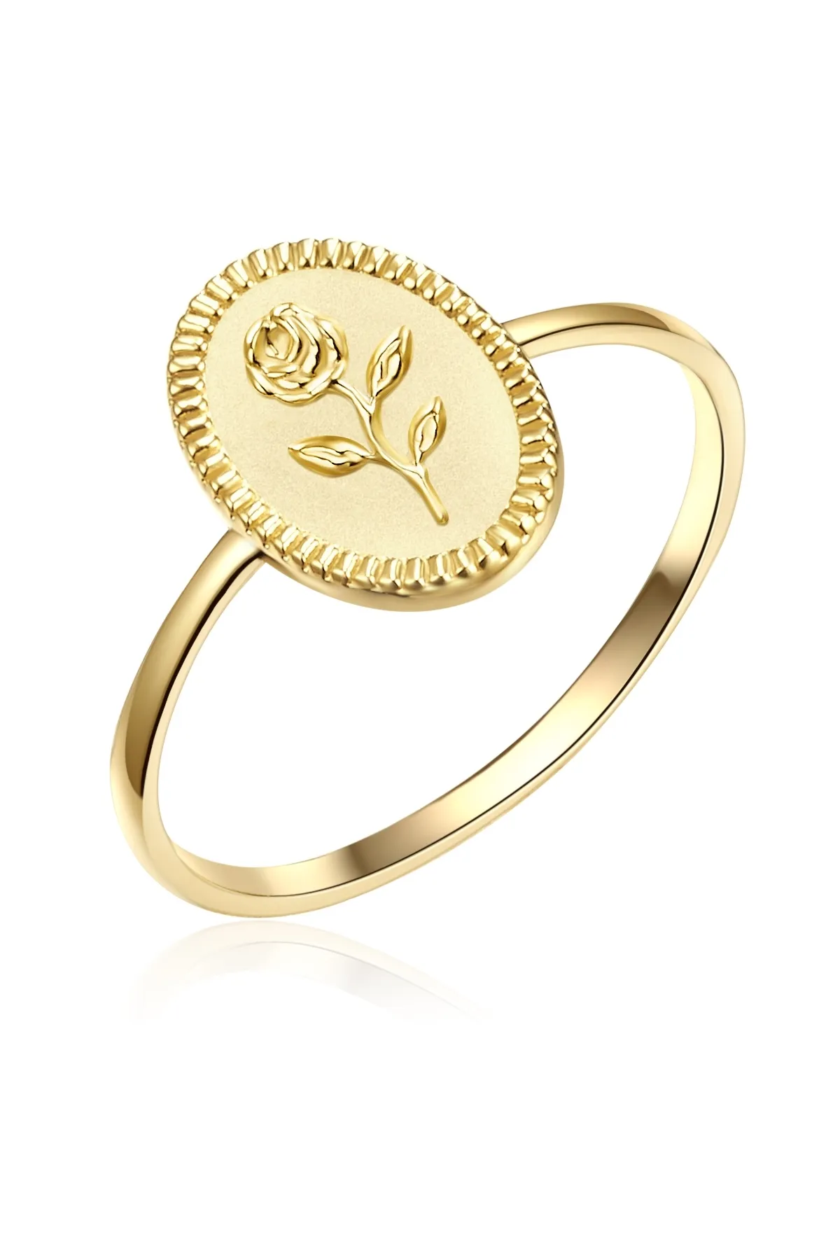 Glanzstücke München  Silberring Ring Sterling Silber gelbgold