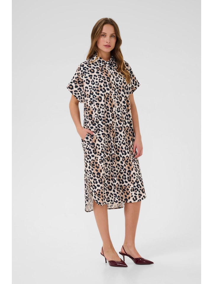 CULTURE Kleid CUmoana in Leopard günstig kaufen