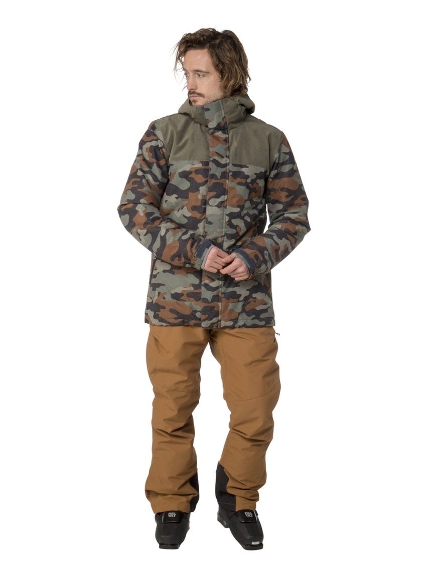 Protest Skijacke DECAY Herren Ski-/Snowboardjacke Gravel Green