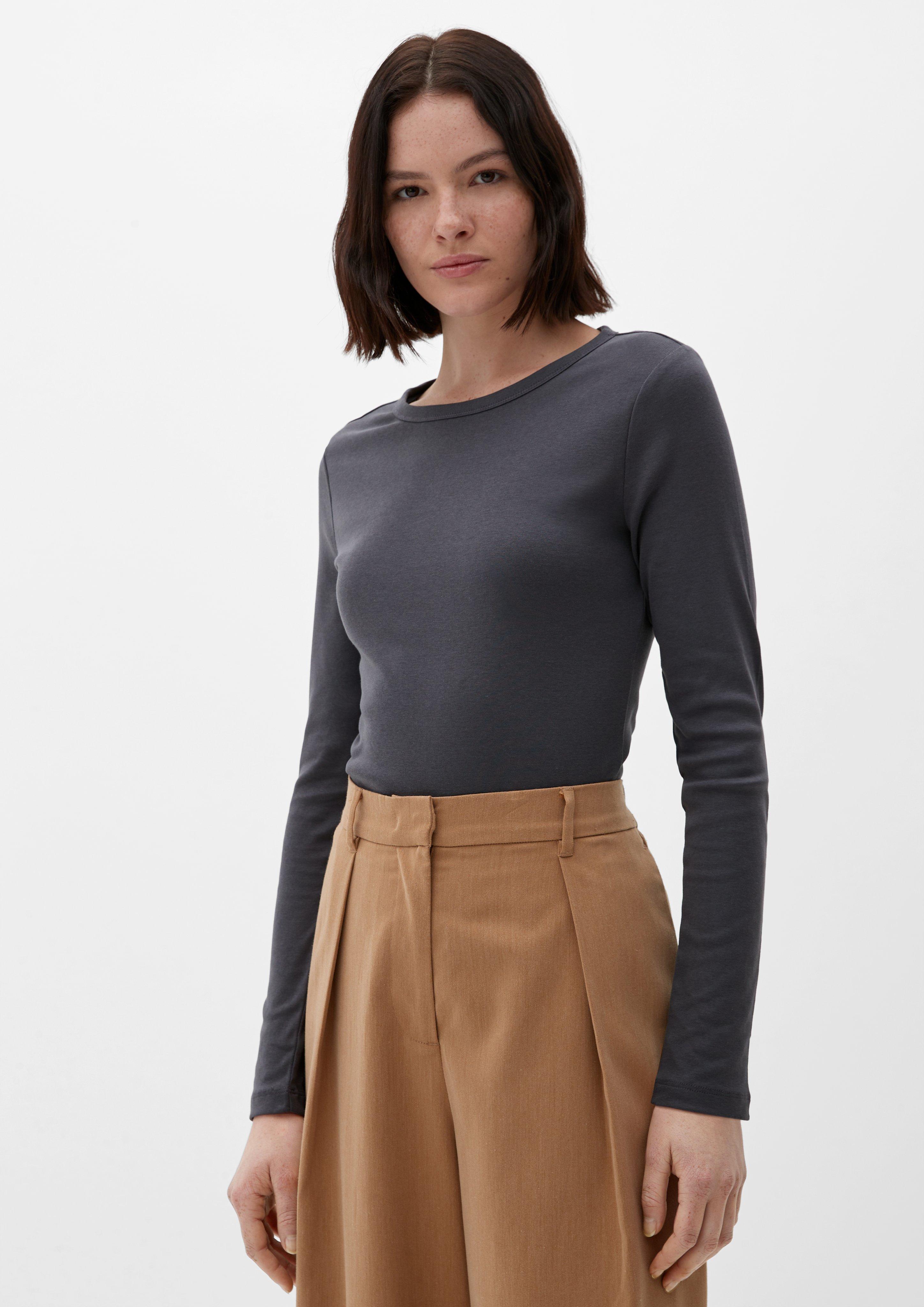 Longsleeve mit Rippstruktur  2127591-9855