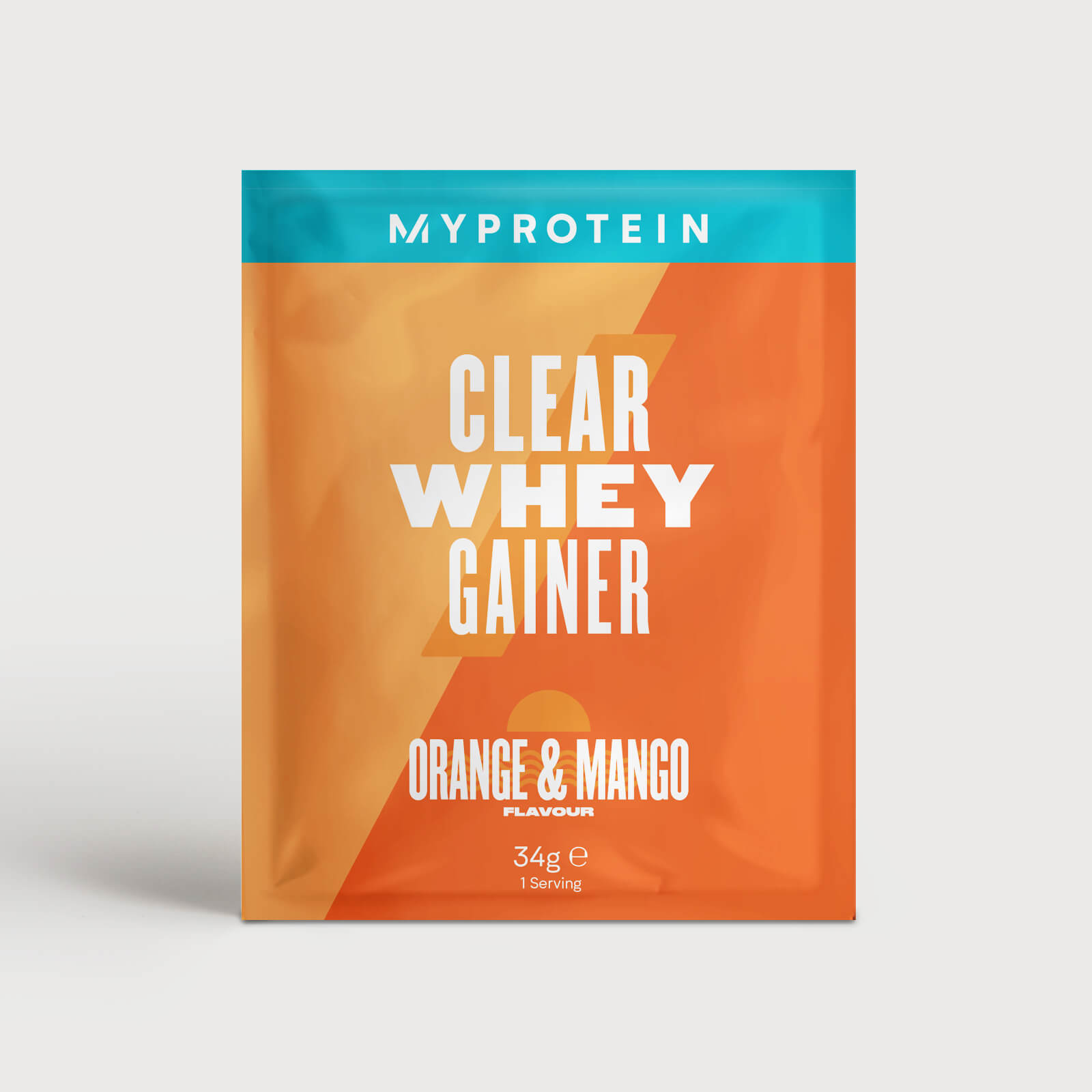 Clear Whey Isolate Gainer, Orange and Mango 1 Serving