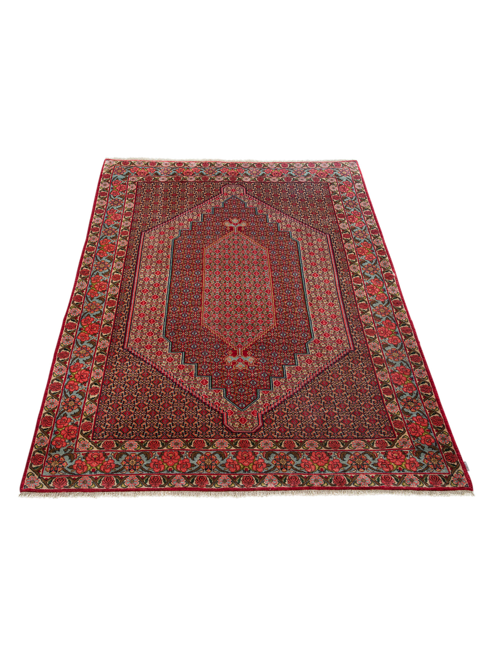 Senneh ca. 146 x 242 cm, Unikat / Einzelstück