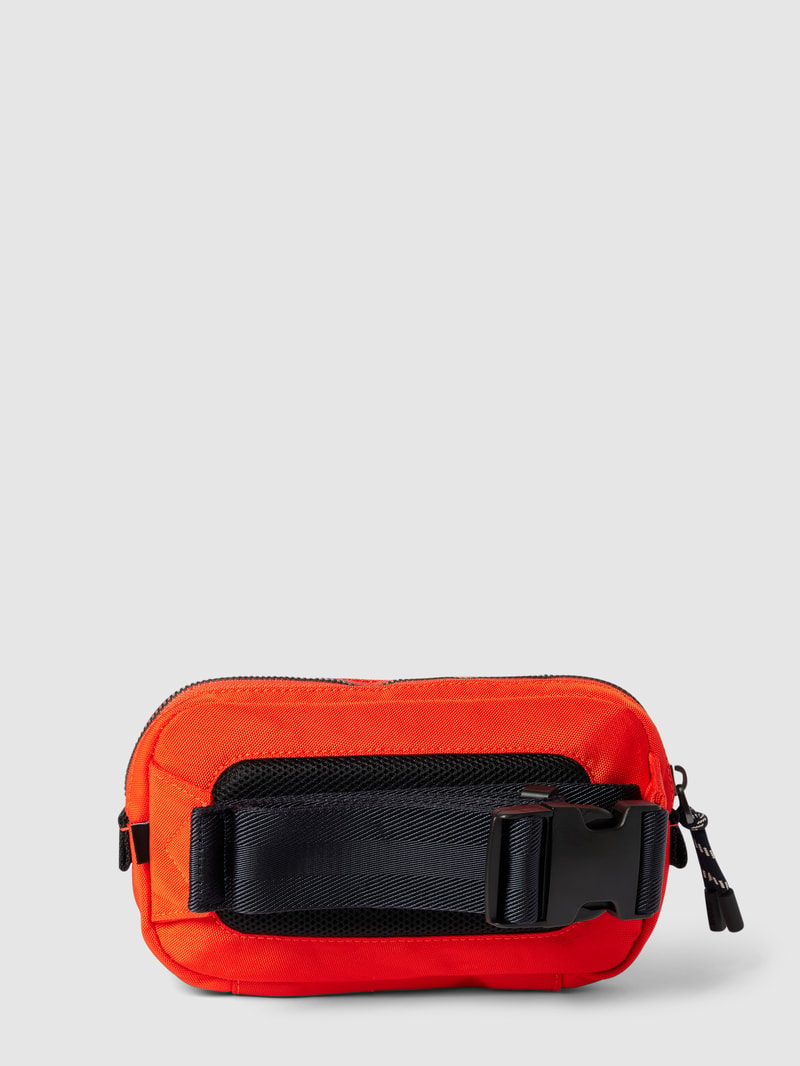 Bauchtasche mit Label-Patch Modell 'Catch' in orange