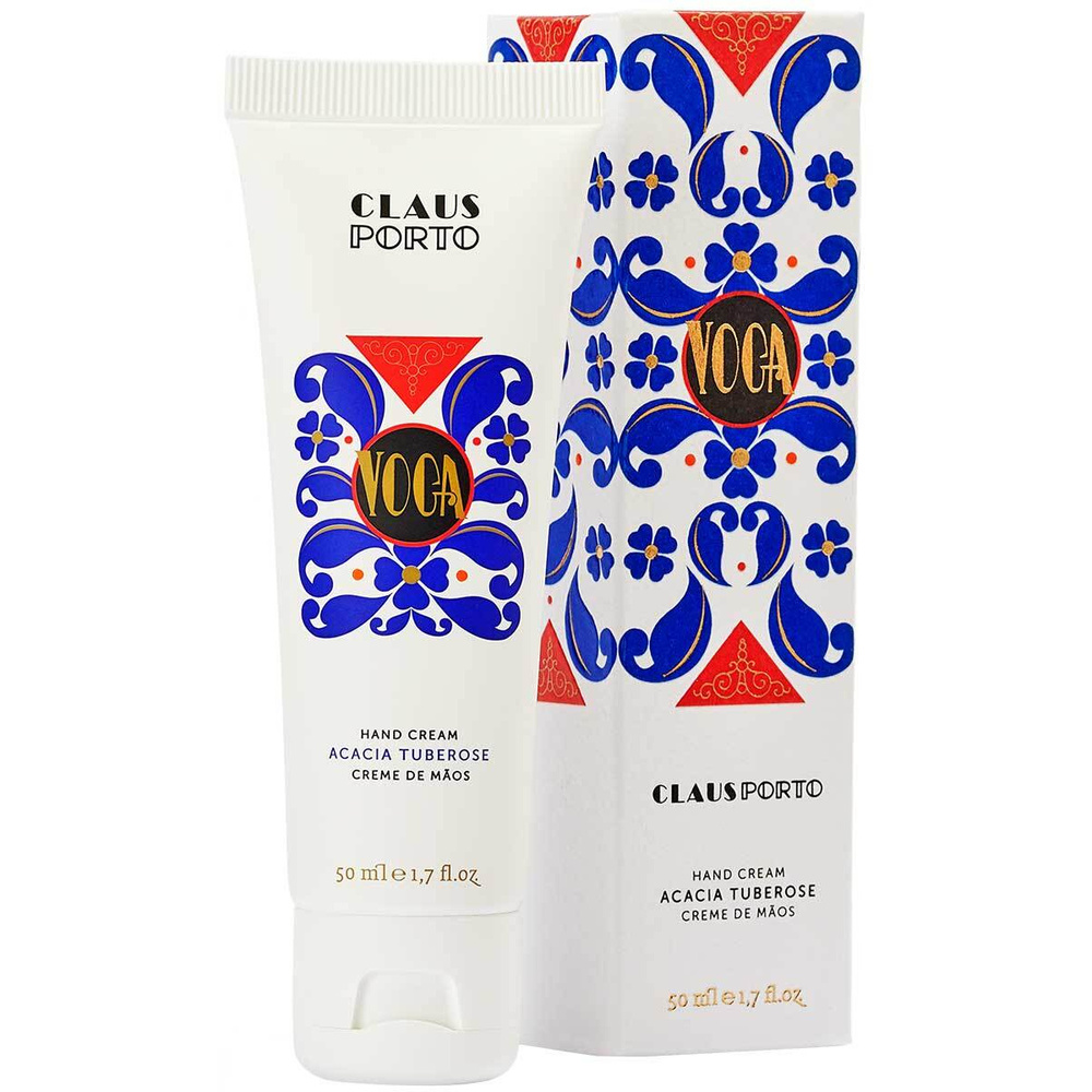 Claus Porto Voga Acacia Tuberose Hand Cream crème