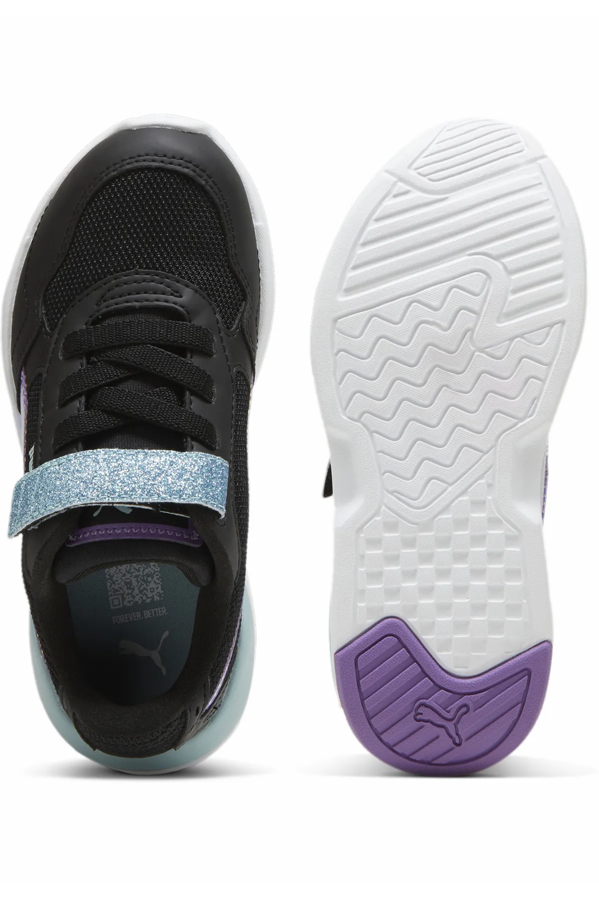 Puma  Sneaker - Schwarz - Flacher Absatz
