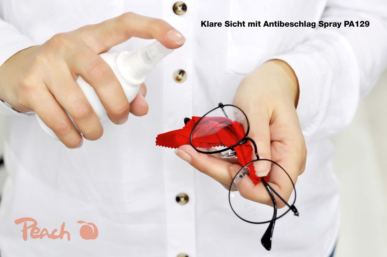 Peach Antibeschlag Set, 10ml incl. Reinigungstuch, PA129