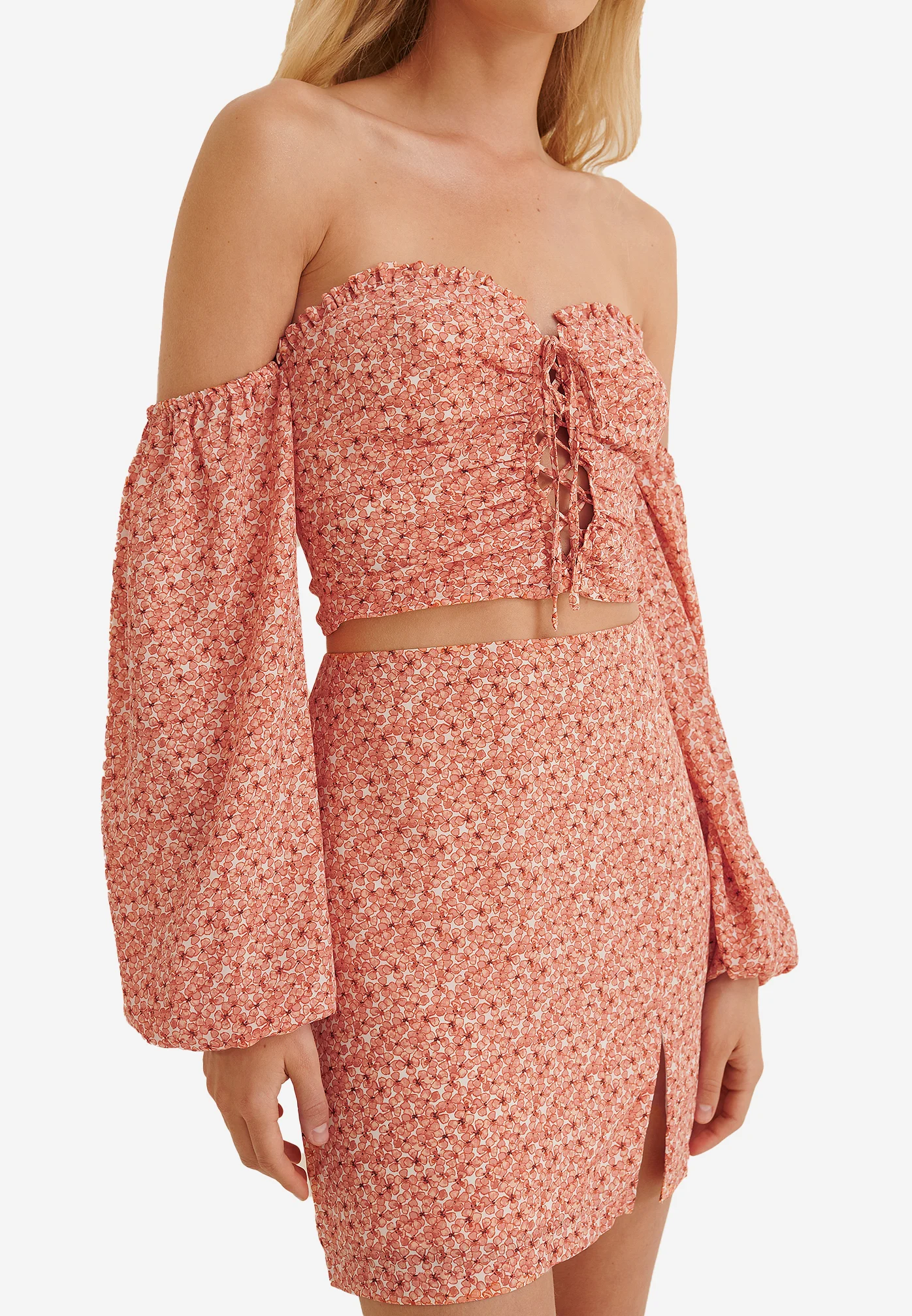 NA-KD PAMELA REIF x NA-KD - FALDA A-LINE - Falda campana