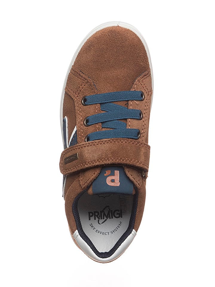 Primigi Leder-Sneakers in Braun günstig kaufen 30