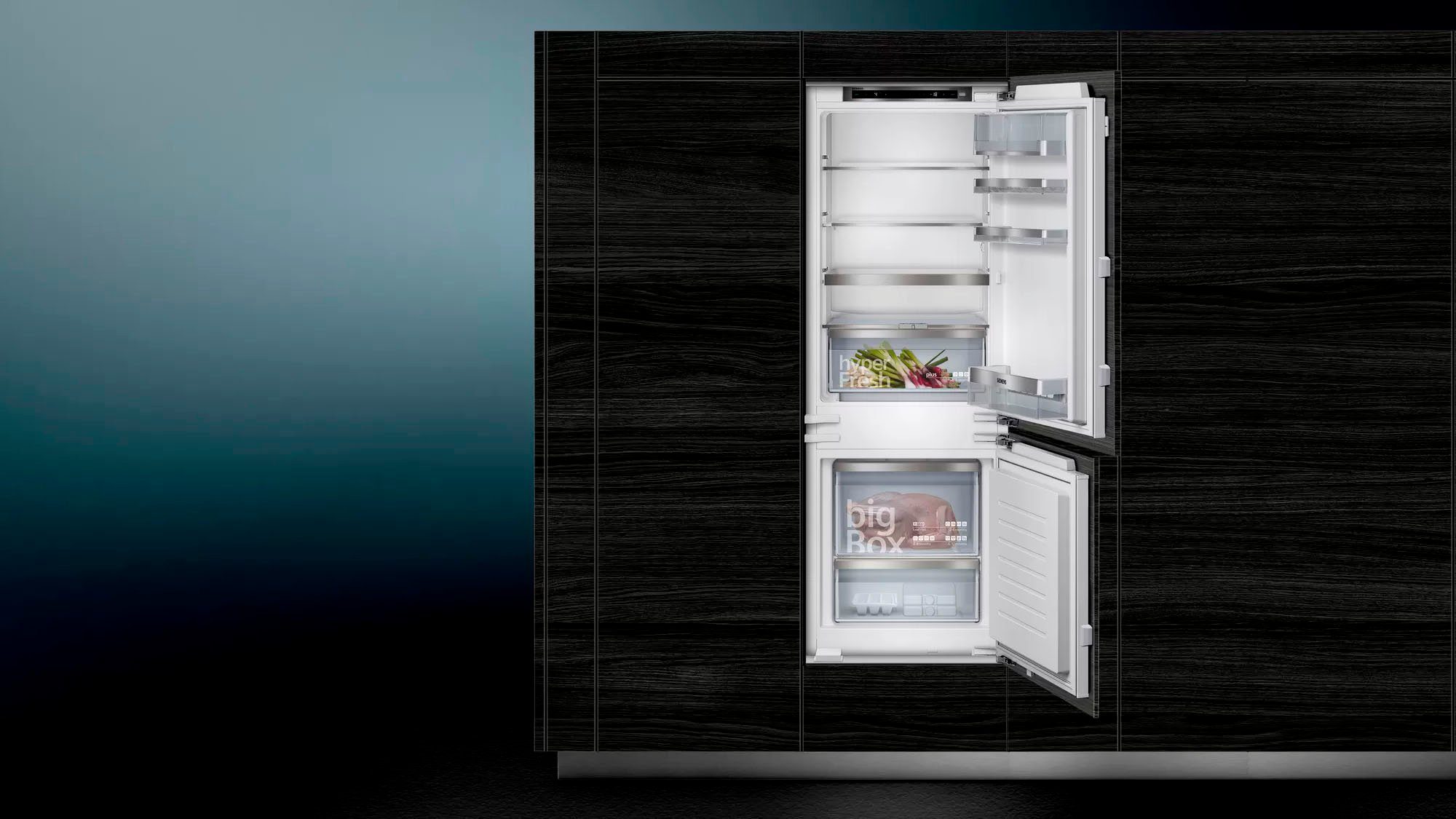 SIEMENS Einbaukühlgefrierkombination iQ500 KI77SADE0, 157,8 cm hoch, 55,8 cm breit
