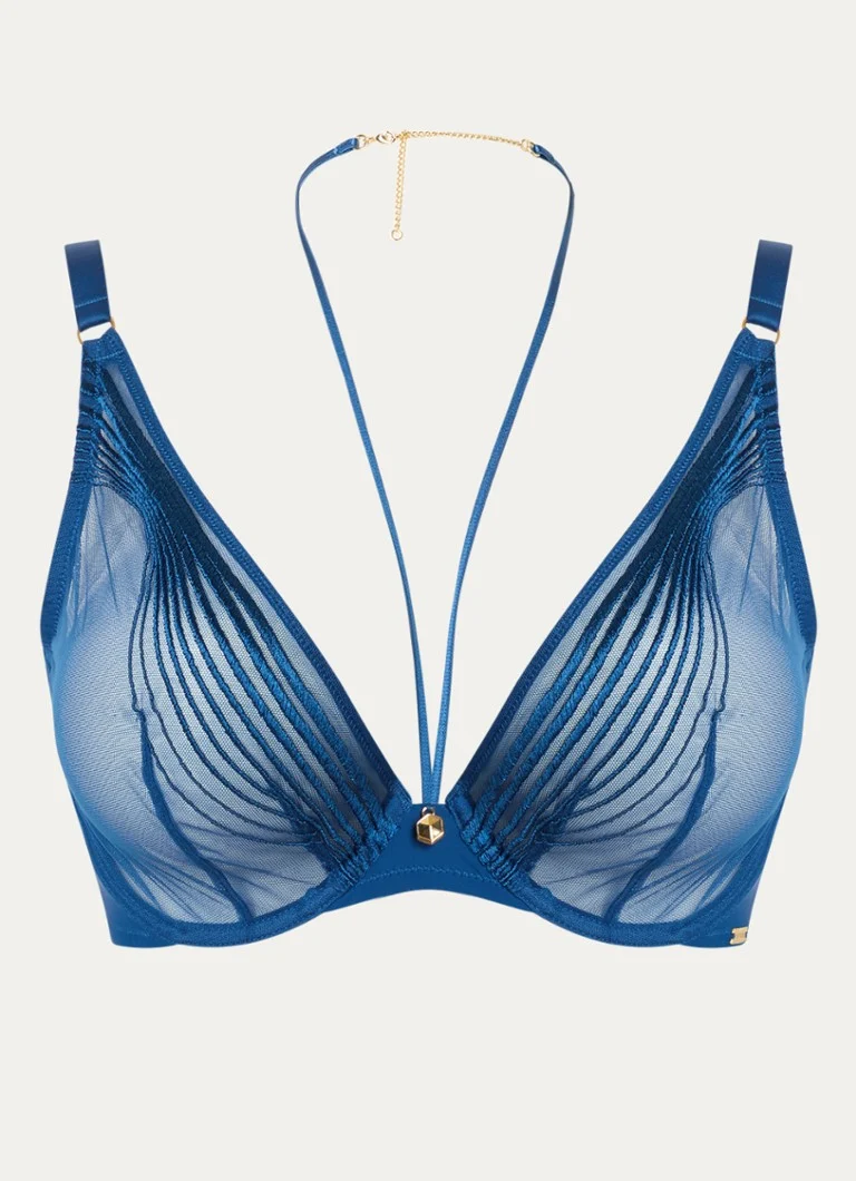 Sutien Aubade Sumptuous Waves cu armătură din plasă.