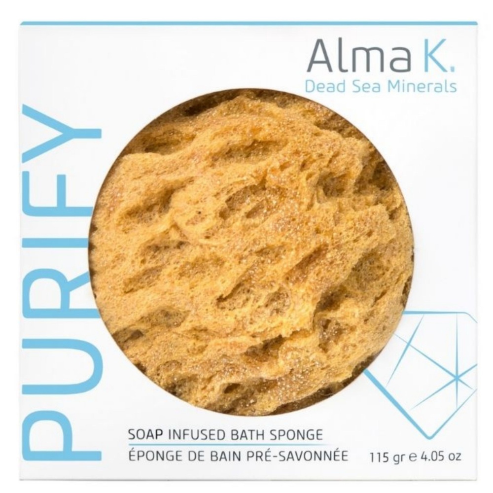 alma k Éponge de Bain Pré-savonnée Éponge de bain