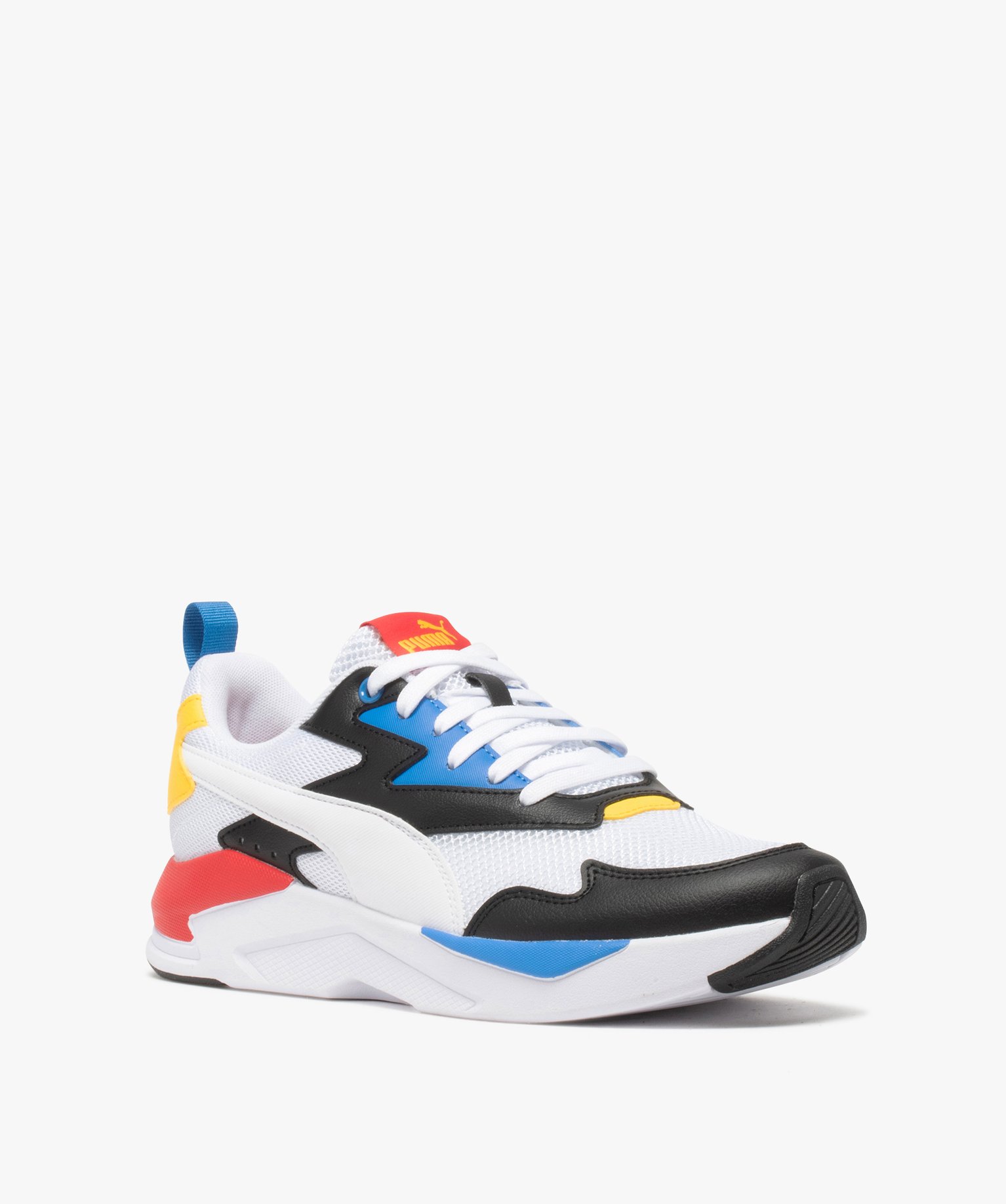 Baskets homme retro running – Puma X-Ray Lite blanc | GEMO