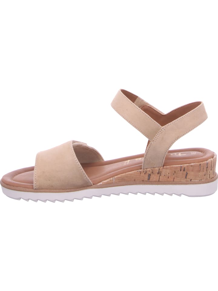 Tamaris Keilsandalette in beige günstig kaufen