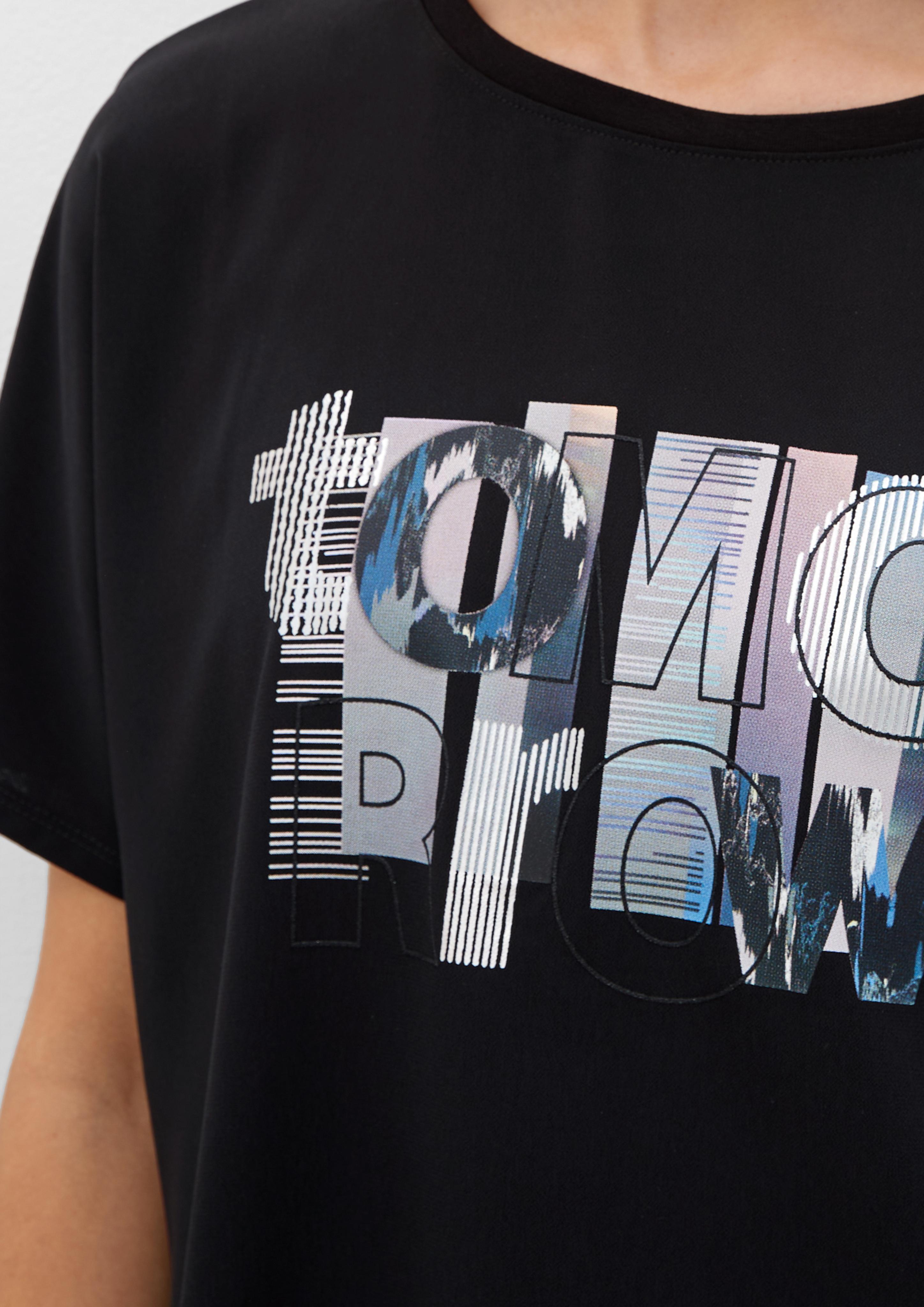 T-Shirt mit Frontprint  2125374-99D0
