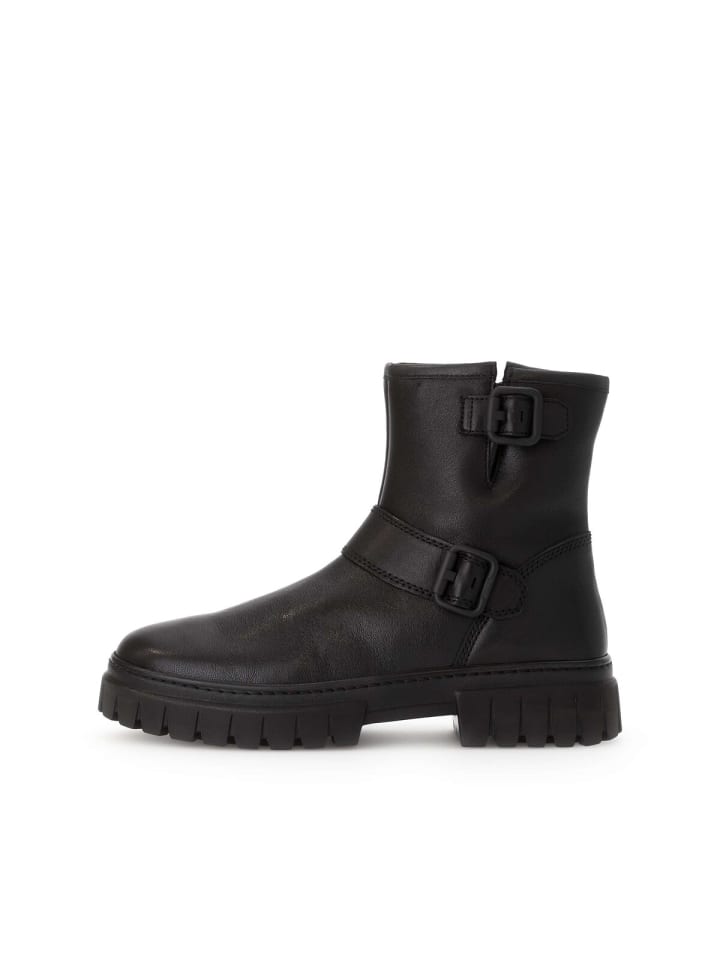Gabor Comfort Biker Boots in schwarz günstig kaufen