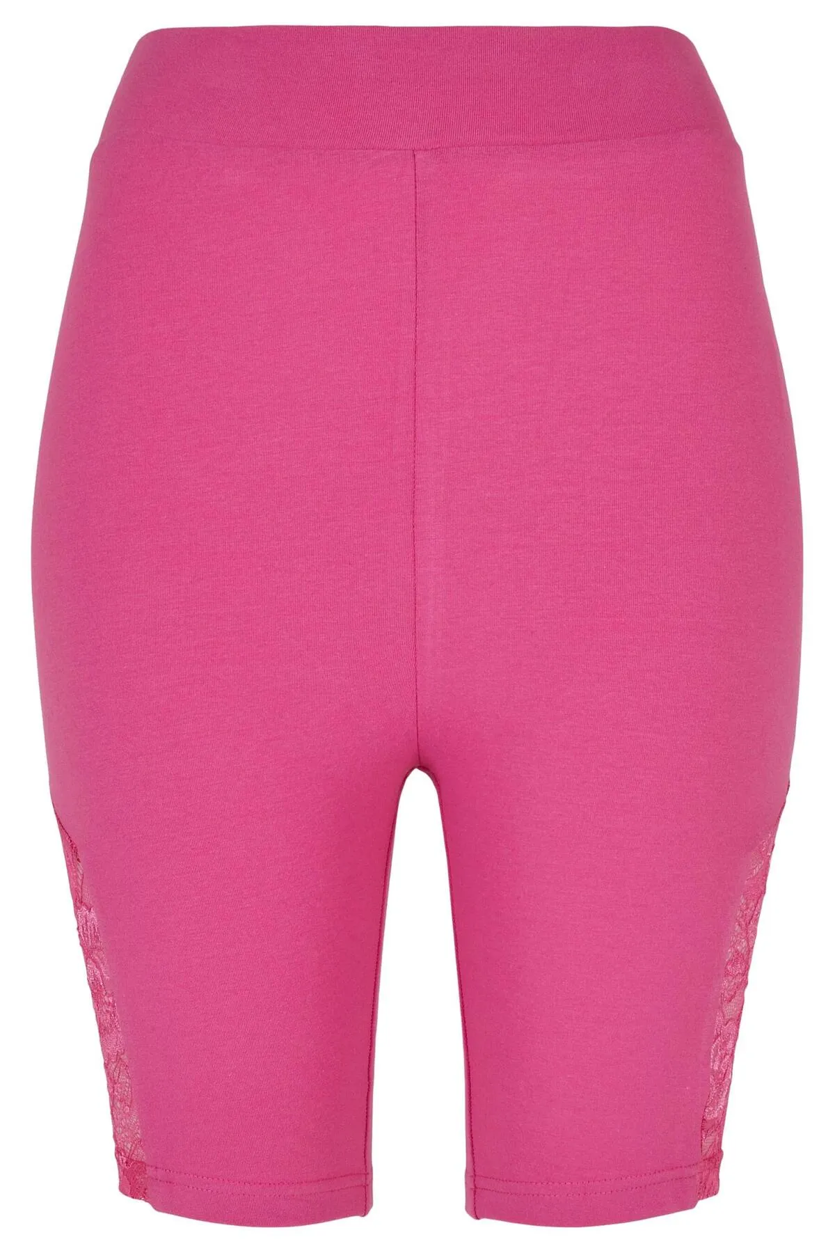 Urban Classics  Kurze Sporthose - Lila - Hoher Bund