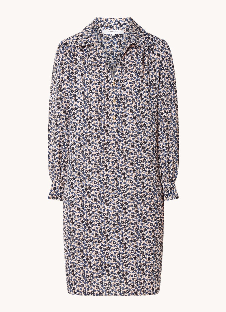 Vestido túnica corto con estampado floral de Gerard Darel Jia
