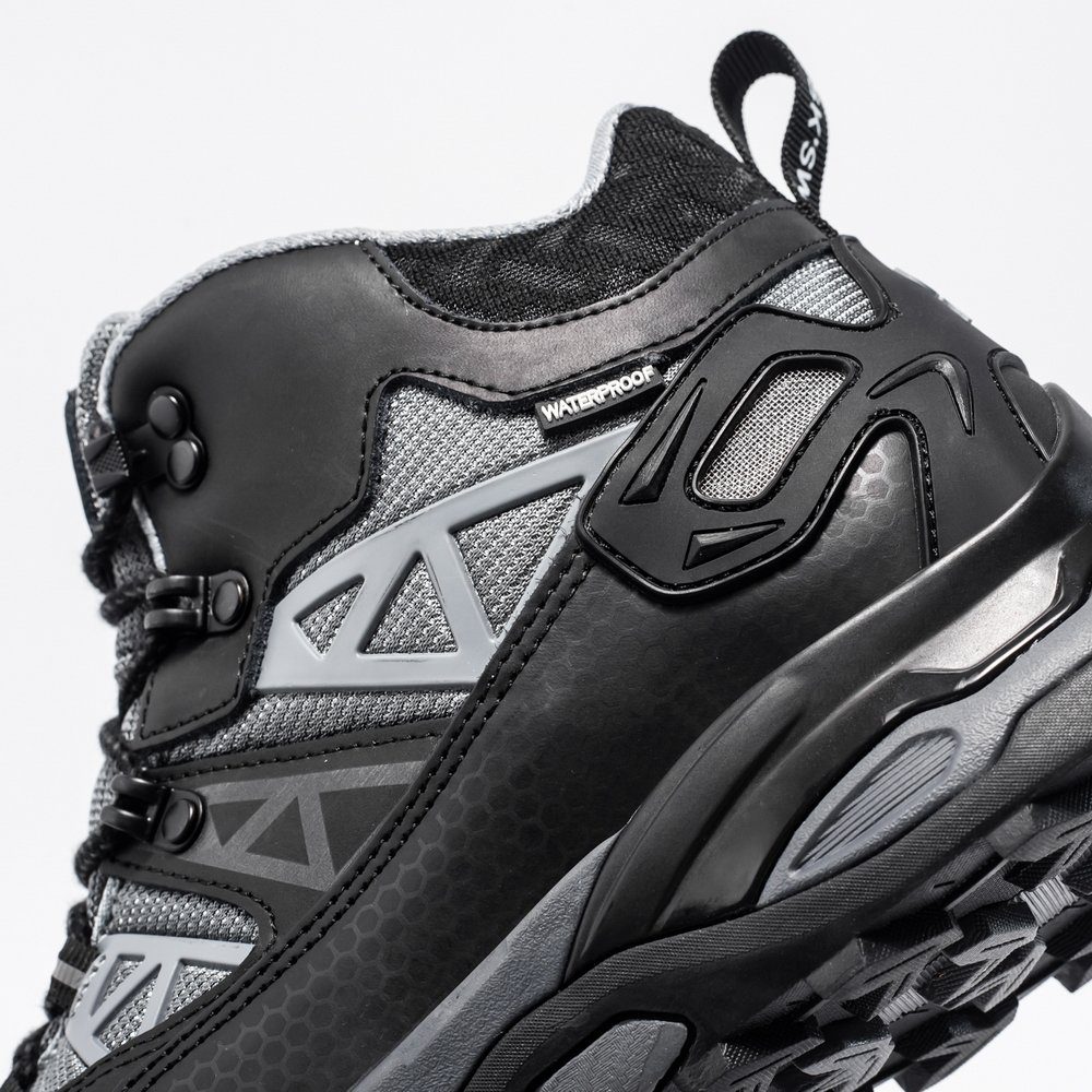 HUSKSWARE B-OT-99081 Wanderschuh (Verschleißfest, 1-tlg., outdoor) Wasserdichte, rutschfeste Wanderschuhe für Herren