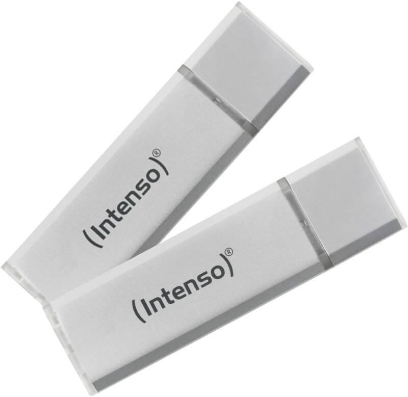 INTENSO USB-Stick 3531482 Silber 32 GB 2 Stück