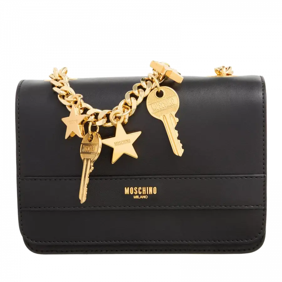 Moschino - Moschino Shoulder Bags Satin Black - schwarz