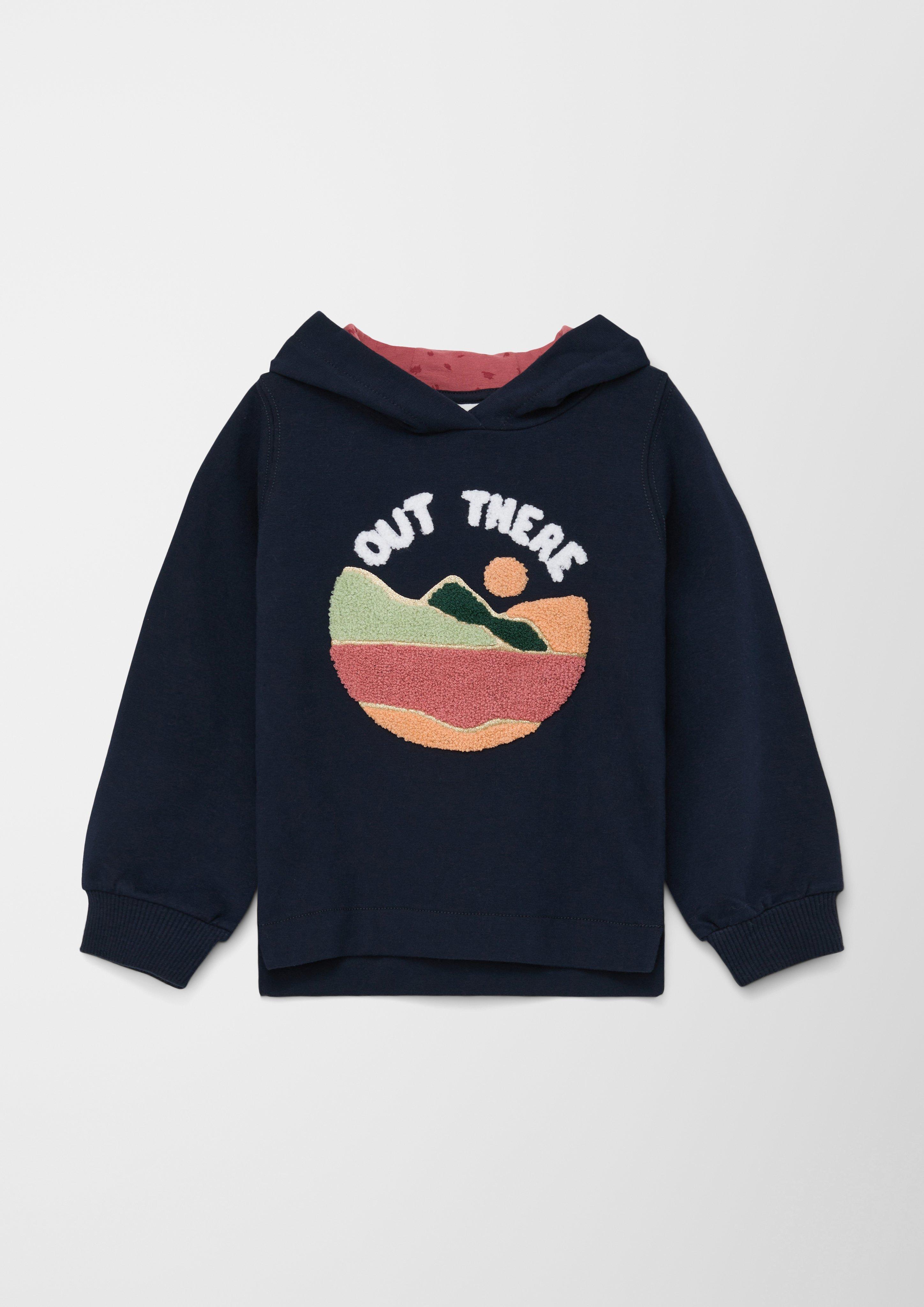 Hoodie mit Applikation  2119745-5952
