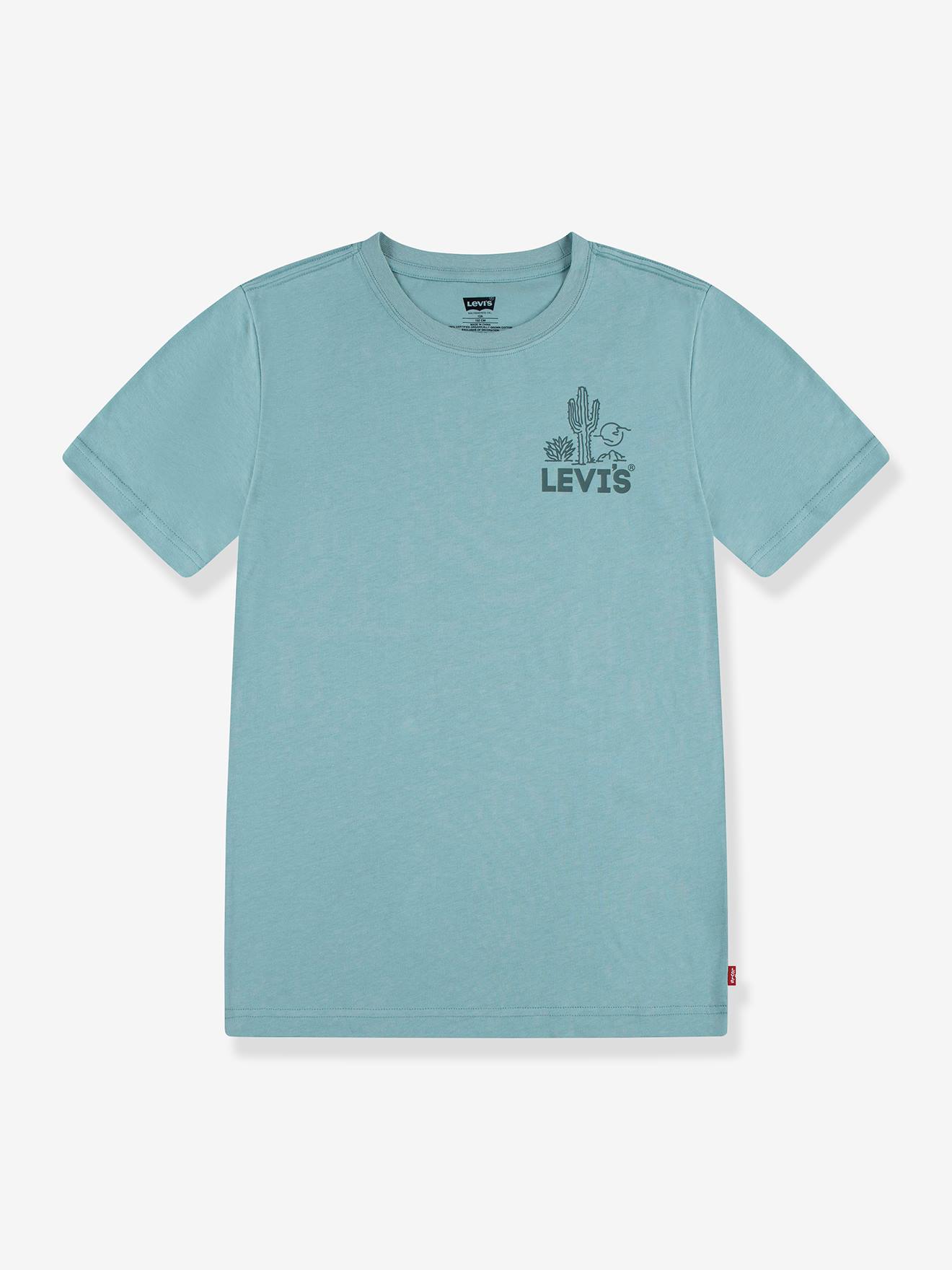 Levis Jungen T-Shirt mit Print Levi's, Bio-Baumwolle - mandelgrün