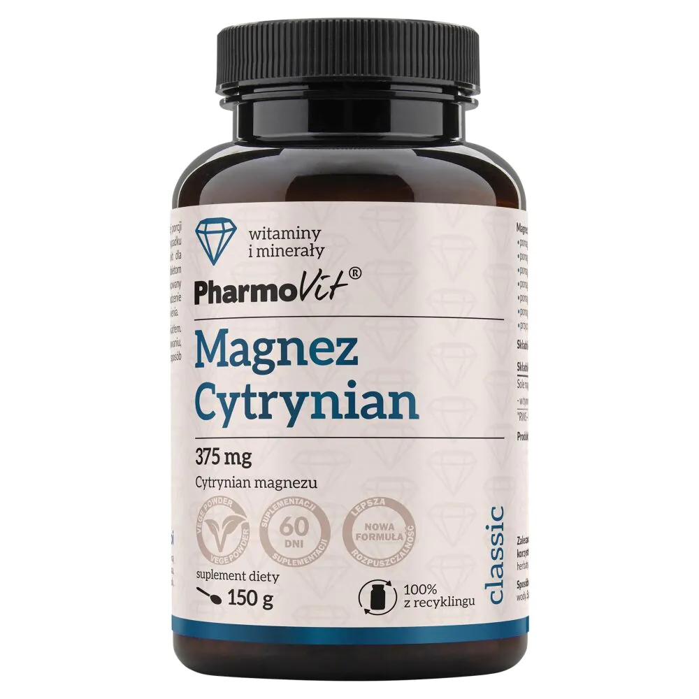 PharmoVit Classic Κιτρικό Μαγνήσιο 375 mg σε Σκόνη