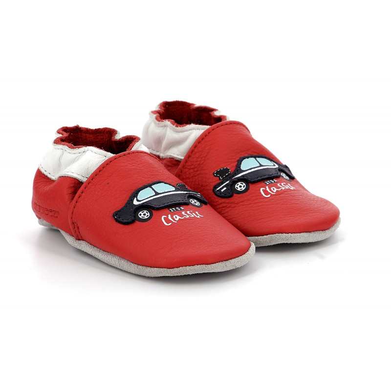 Chaussons cuir Classicar