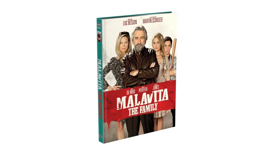 MALAVITA – The Family - 2-Disc Mediabook Cover B (Blu-ray + DVD) Limited 500 Edition
