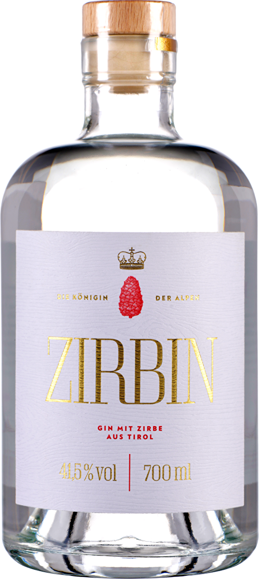 Zirbin Gin mit Zirbe 0,7 Liter
