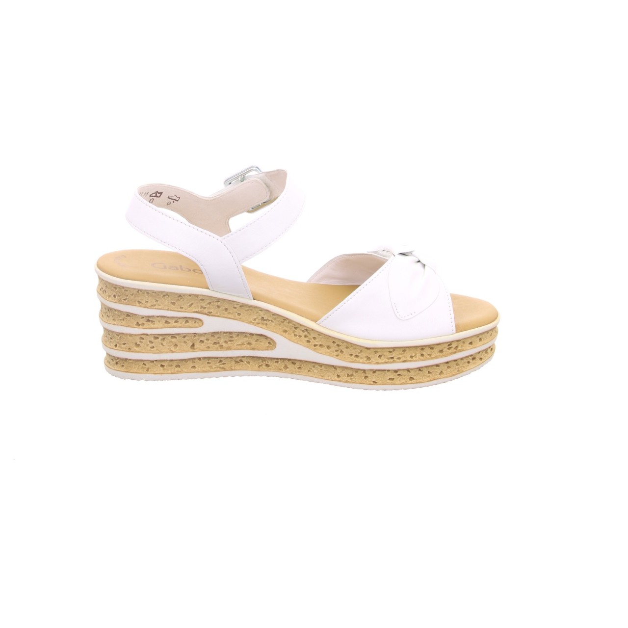 GABOR Klassische Sandalen weiss