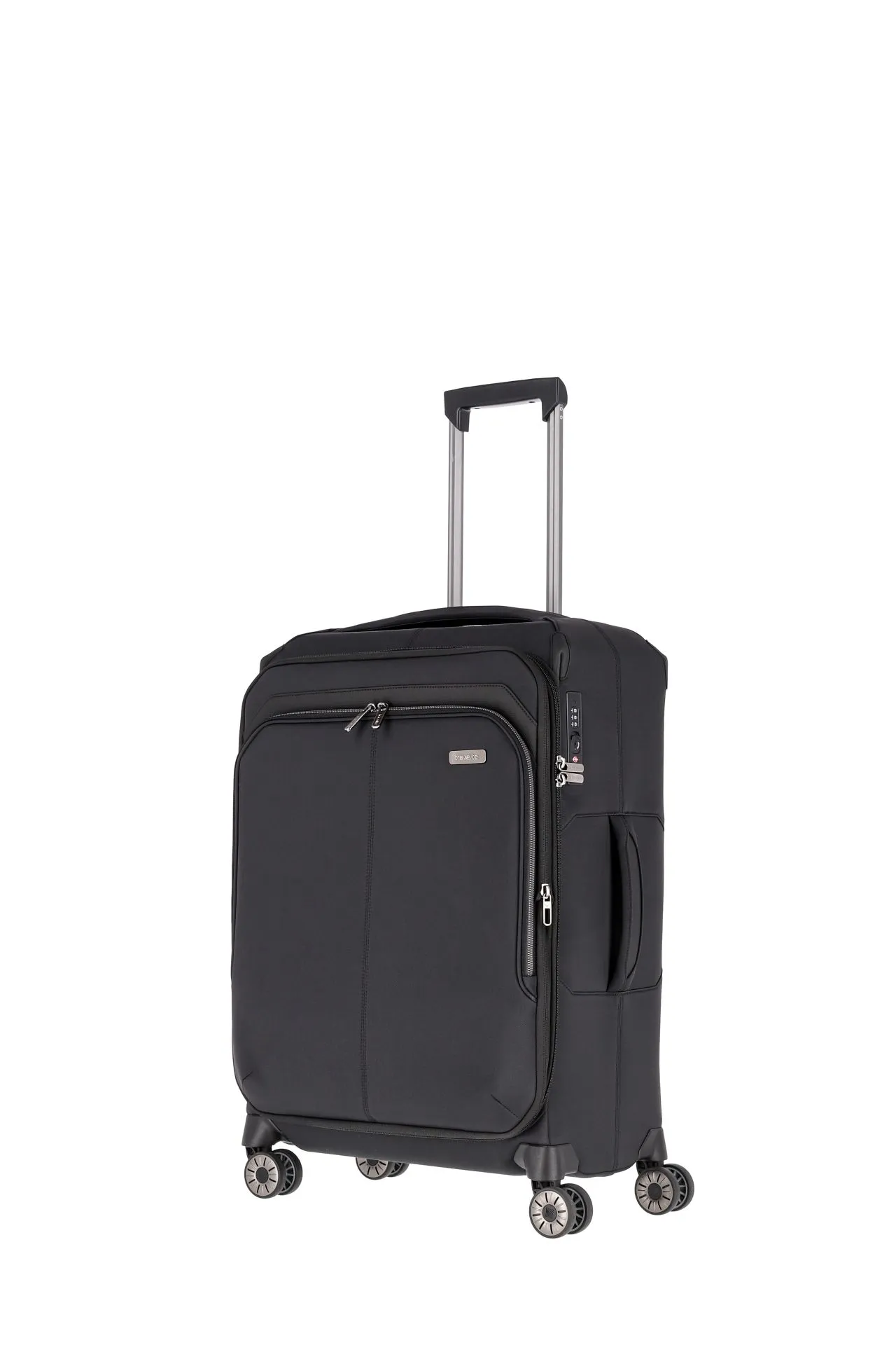 Travelite PRIIMA Trolley M mit 4 Rollen - Schwarz