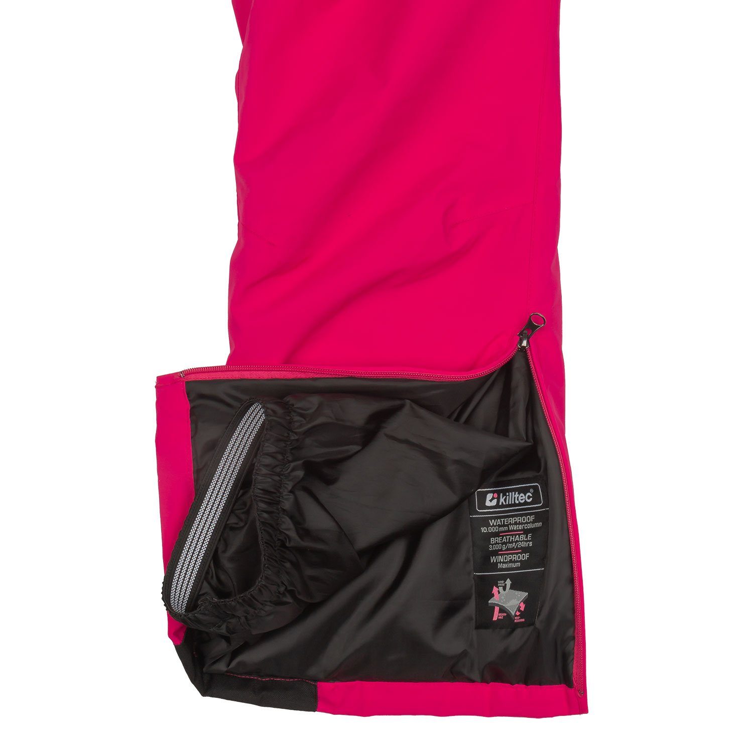 Killtec Skianzug Damen Skijacke blau-grau + Skihose pink Größenwahl (Gr. 36)