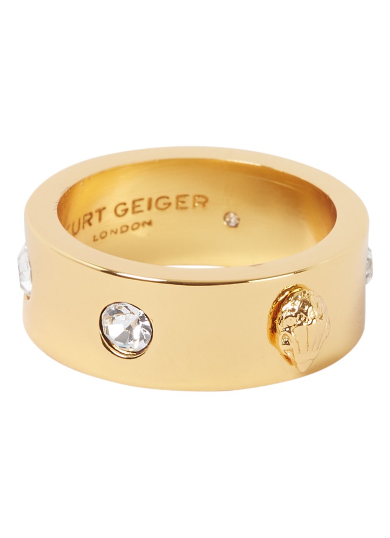 Kurt Geiger Eagle ring with crystal