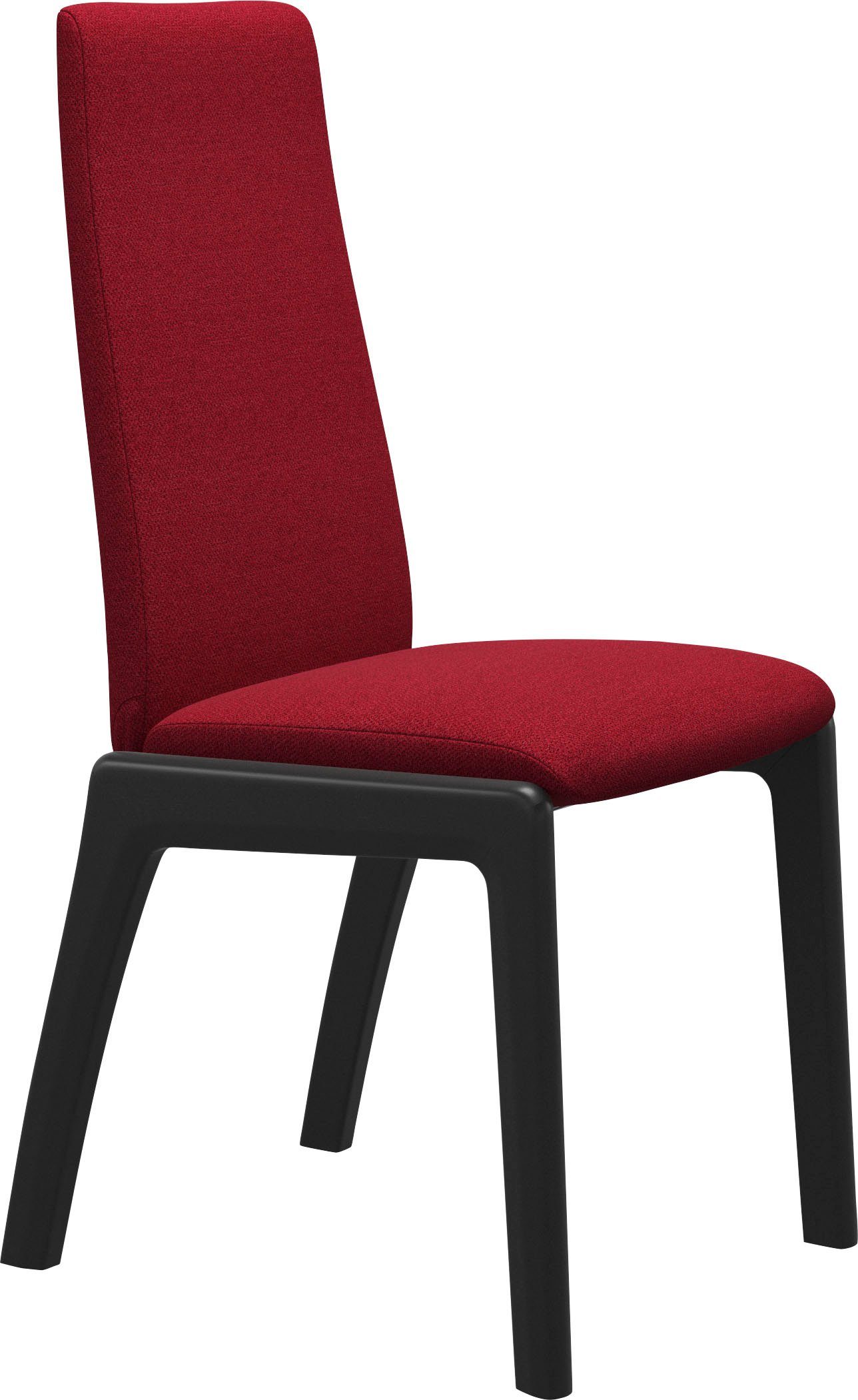 Stressless® Polsterstuhl Laurel, Low Back, Größe L, mit abgerundeten Beinen in Schwarz