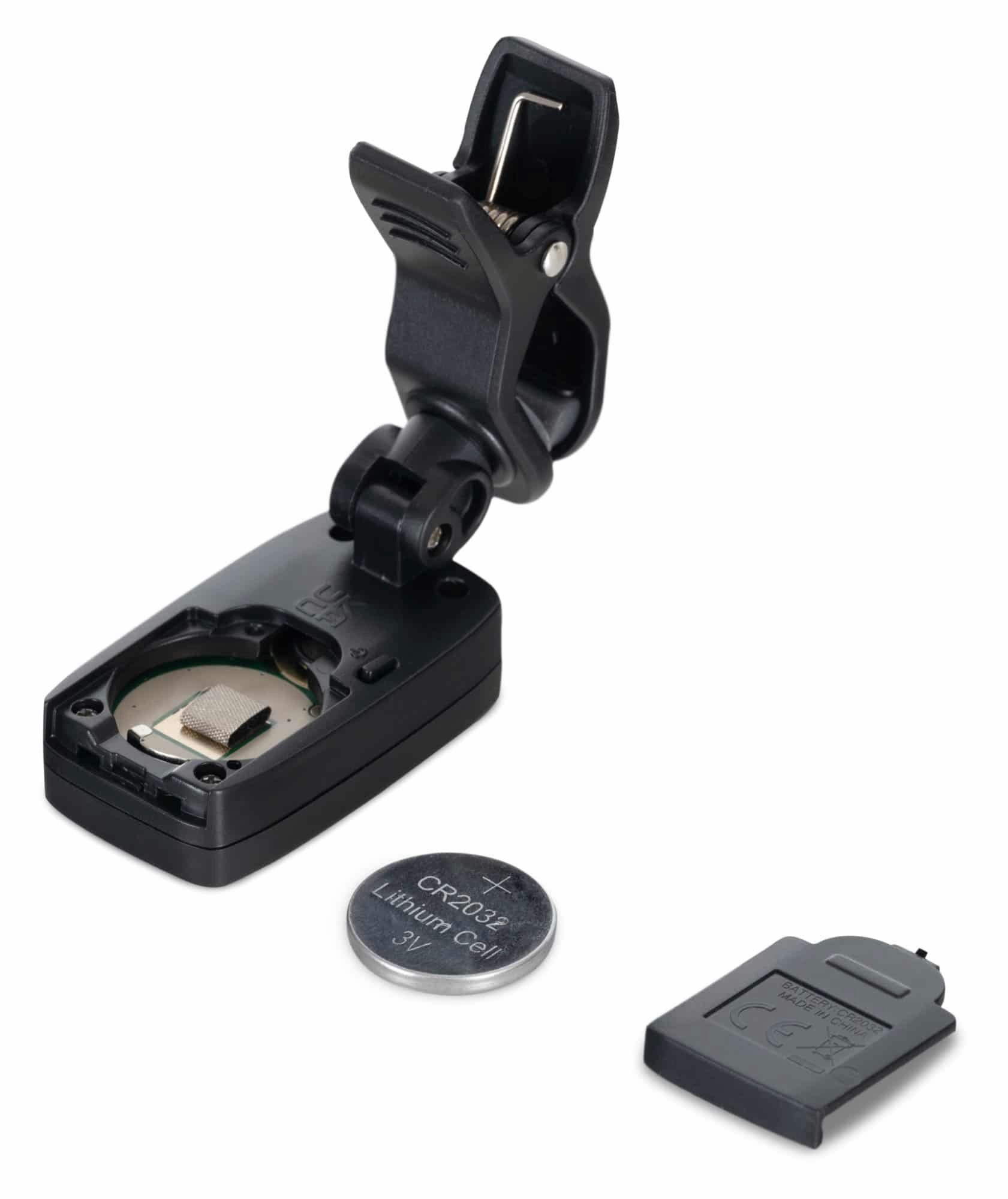 Rocktile Stimmgerät 5-3C Three Color Clip-Tuner, (inkl. Knopfbatterie), Geeignet für Gitarre, Bass, Ukulele und Violine