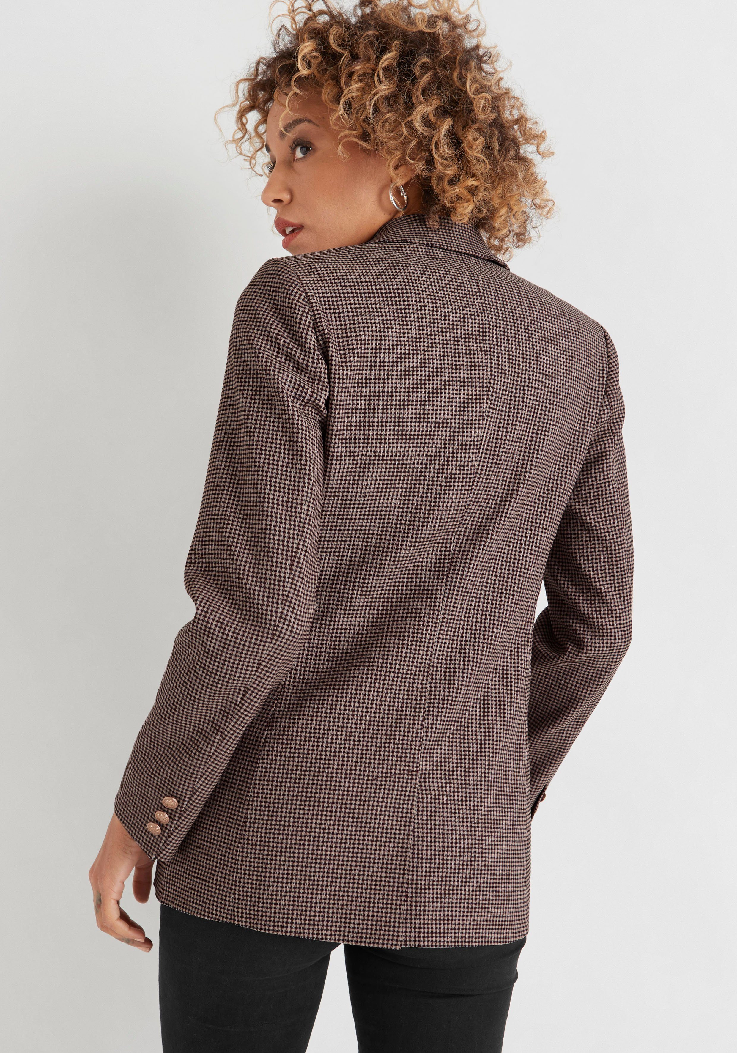 HECHTER PARIS Jackenblazer mit doppelter Knopfleiste