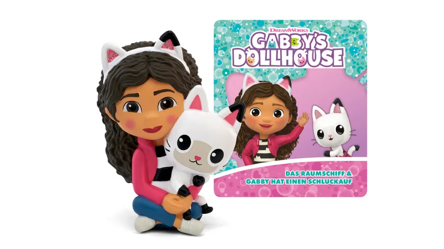 tonies - Hörfigur für die Toniebox: Gabby's Dollhouse: Folge 1: Das Raumschiff / Gabby hat einen Schluckauf